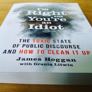 Currently reading this collection of takes on PR, news, media and the polluted public square, by James Hoggan and Grania Litwin