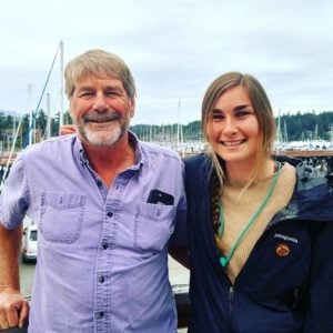 Had a good meeting today with @raincoastconservation, including these two salty sailors @aprilbencze and Brian Falconer, on WŚANÉC landŚANÉC