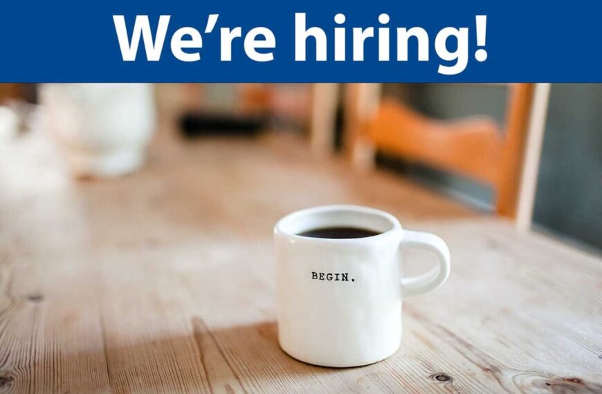 were looking for a community program coordinator