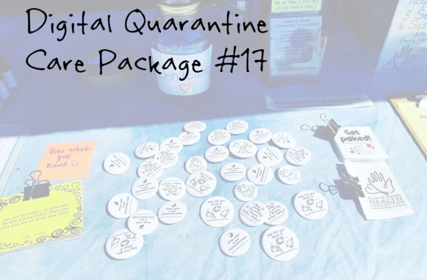 Digital quarantine care package 1.