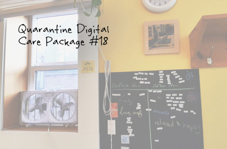 Quarantine digital care package 18.