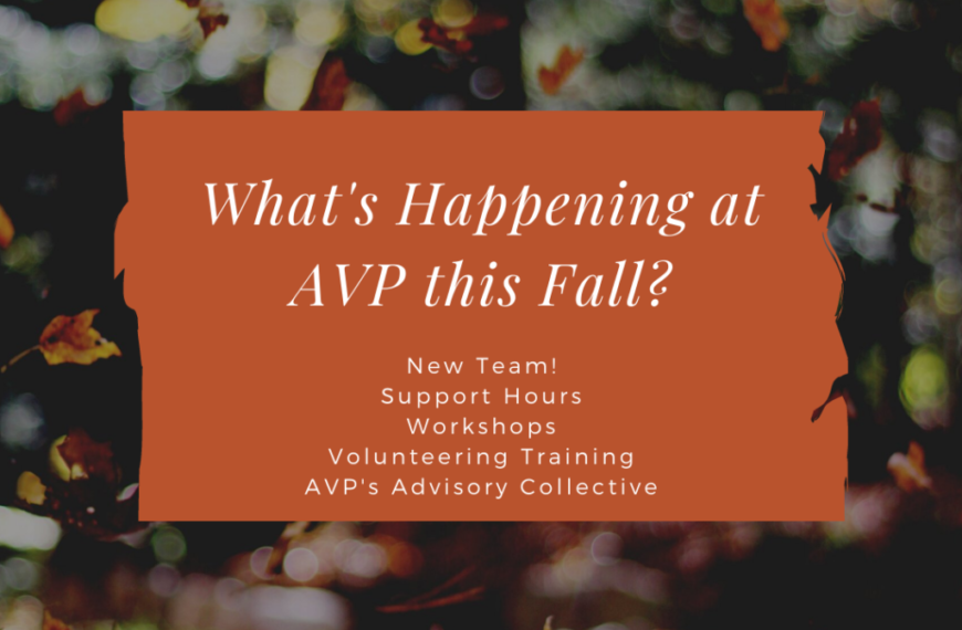 What's happening at avp this fall?.