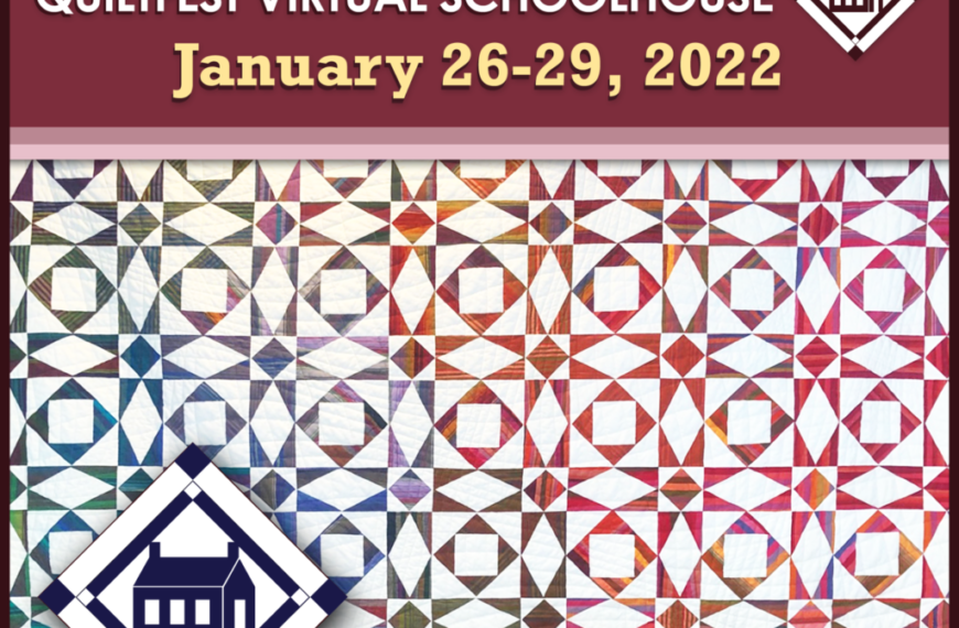 I'm teaching at quiltfest virtual schoolhouse.