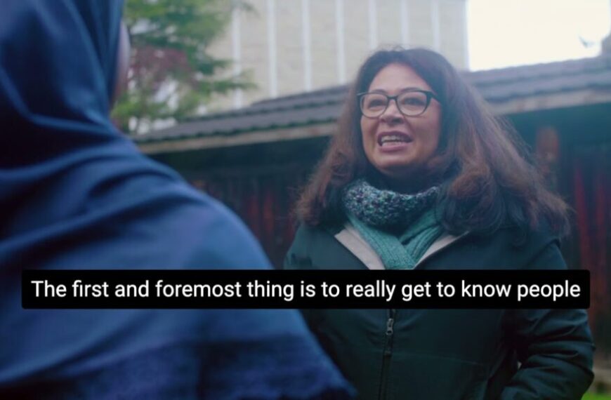 The first and foremost thing is to really get to know people.
