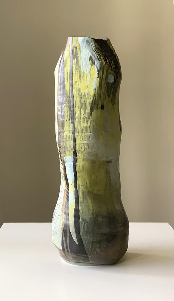 Tall floral container (13I)