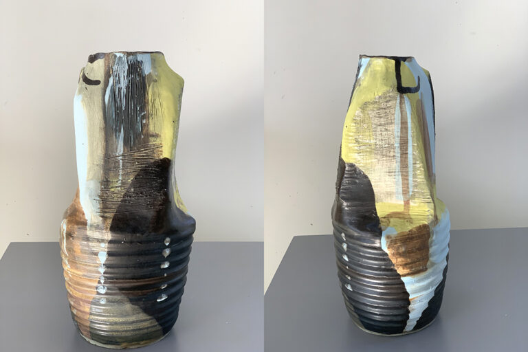 Tall floral container (10G)