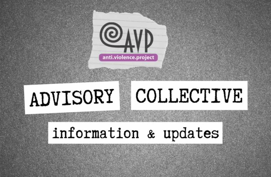 Advisory collective information & updates.