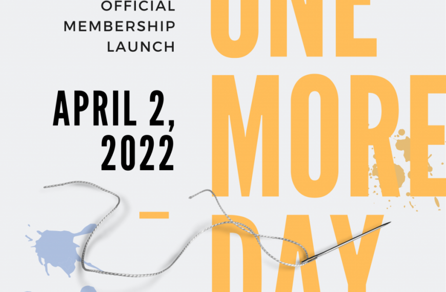 One more day april 2021.