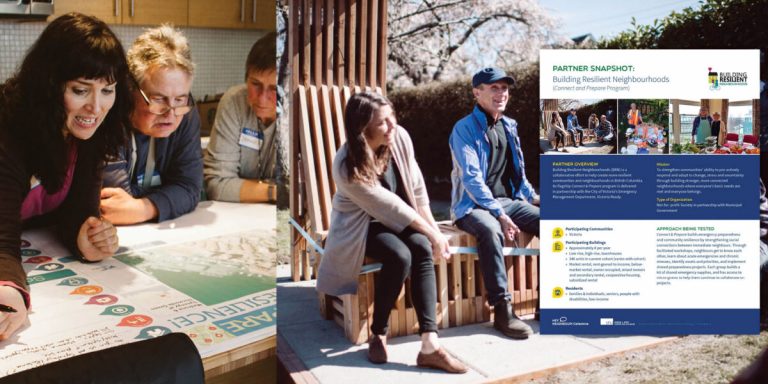 Partner snapshot: Building Resilient Neighbourhoods Partner snapshot: Building Resilient Neighbourhoods