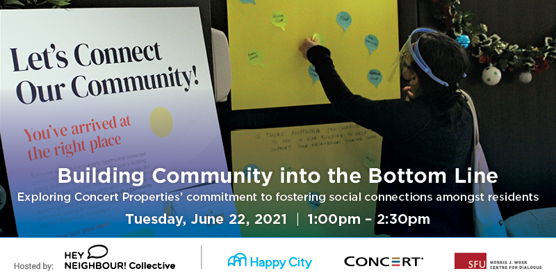 Building community into the bottom line.
