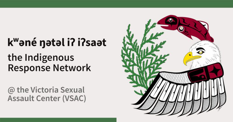 The logo for the indigenous response network.