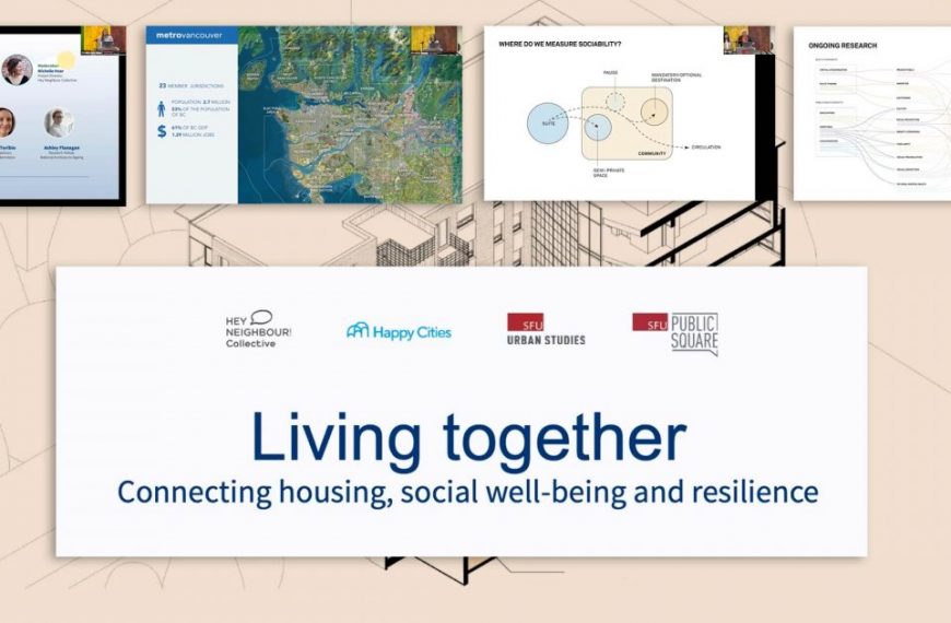Living together connecting social, wellbeing and resilience.