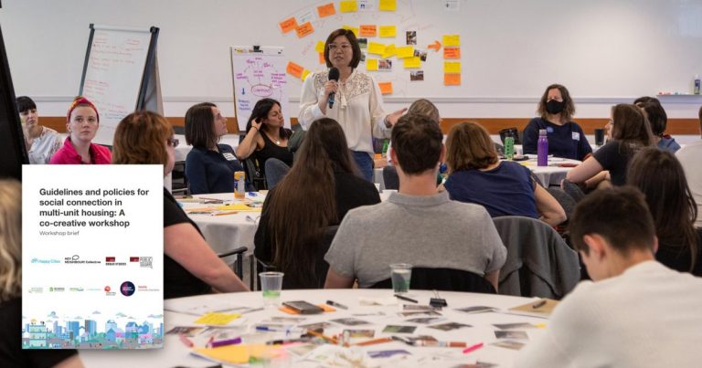 Mainstreaming ‘sociable design’ for multi-unit housing: mapping the path forward Mainstreaming ‘sociable design’ for multi-unit housing: mapping the path forward