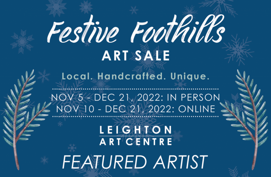 Festive foothills art sale.