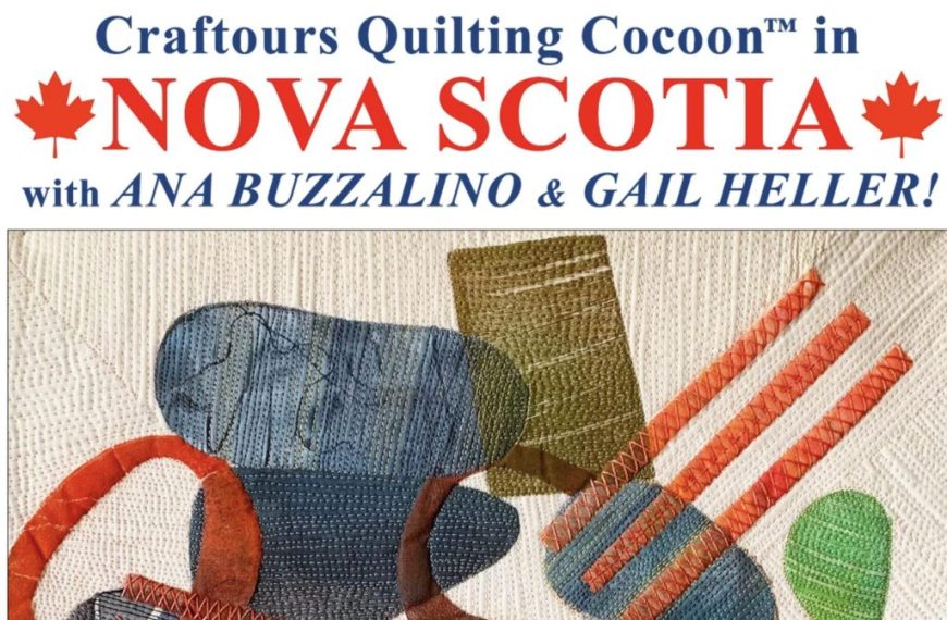 Crafters quilting coconut in nova scotia.