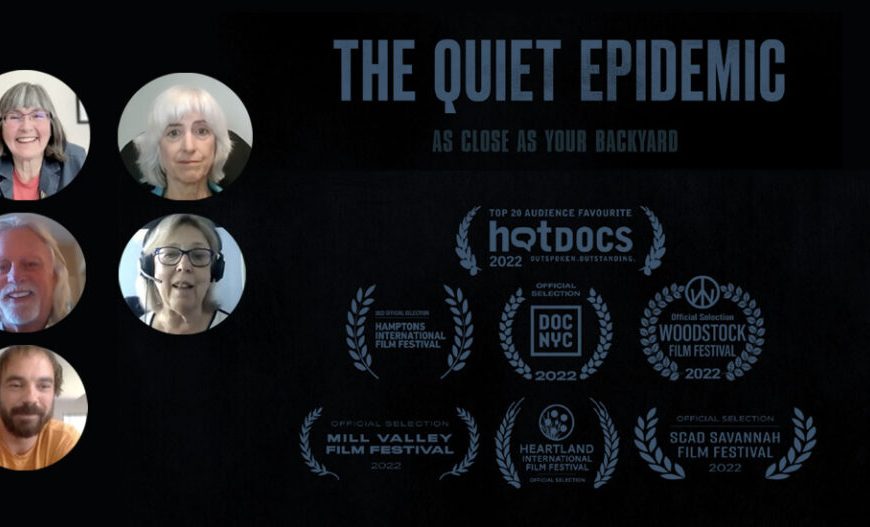 The quiet epidemic - a screening of the documentary.