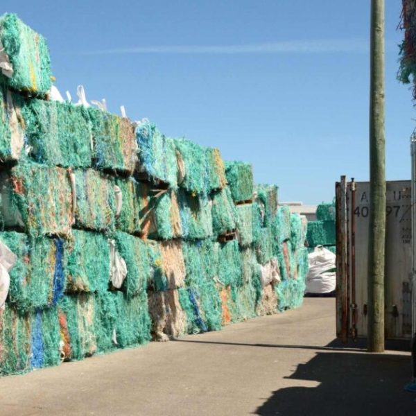 Learning about marine plastics, recycling, and sustainability at an innovative facility