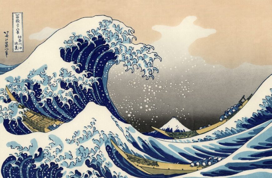 The great wave off kanagawa.