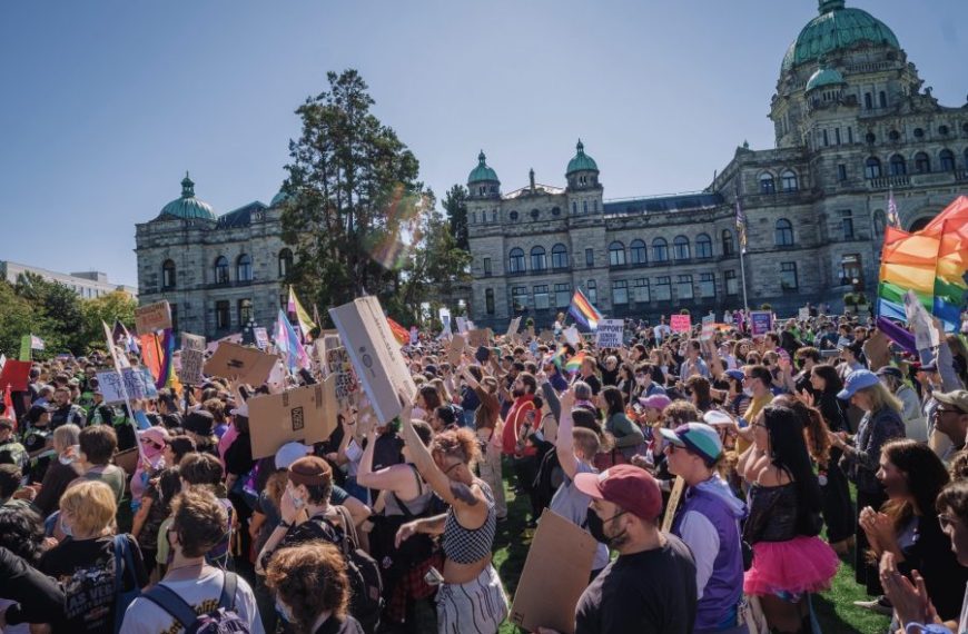 Media: CBC interview on Pro-SOGI counter-protest in Victoria