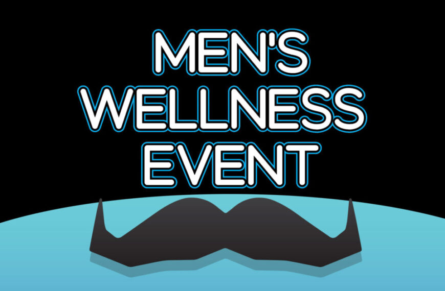 The logo for November 23 men's wellness event.