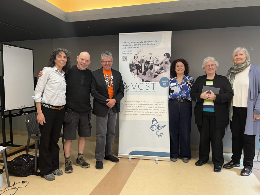 Distinguished community advocates and researchers Dr. Yaya de Andrade and Joan Simalchik