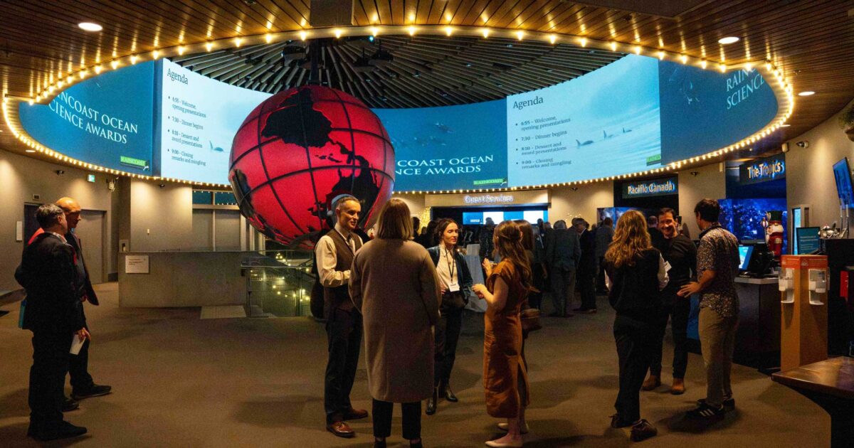 The Raincoast Ocean Science Awards 2025 at the Vancouver Aquarium