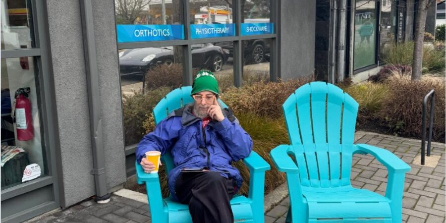 Our chairs are always out