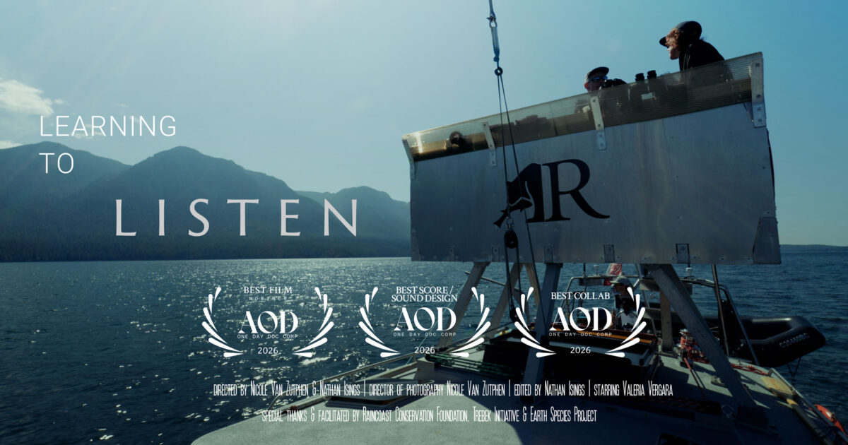 New short film showcases Raincoast scientists’ work investigating killer whale communication