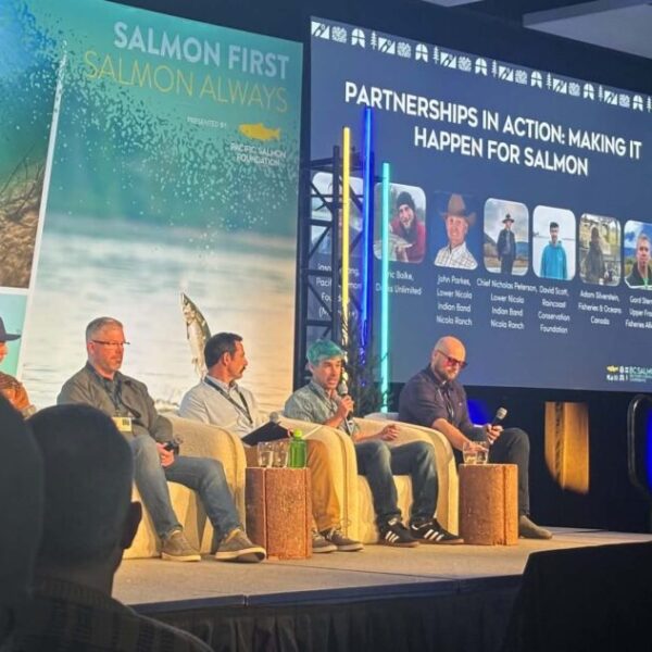 Raincoasters present at Pacific Salmon Foundation’s BC Salmon Recovery and Resilience Conference
