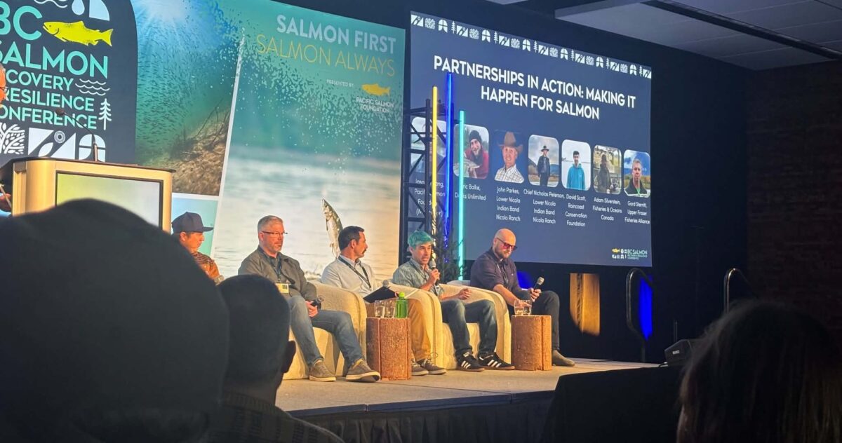 Raincoasters present at Pacific Salmon Foundation’s BC Salmon Recovery and Resilience Conference